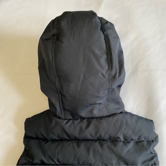 Abercrombie & Fitch Kids Black Puffer Winter Jacket Vest Hoodie Girl's Size XL - Picture 9 of 11
